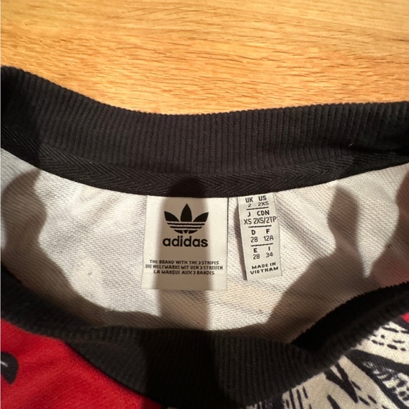 Adidas x Farm Red Pineapple crew sweatshirt - Picture 5 of 6